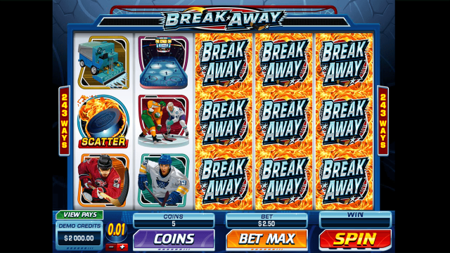 Игровой интерфейс Break Away 1