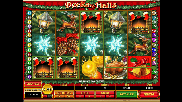 Игровой интерфейс Deck The Halls 7